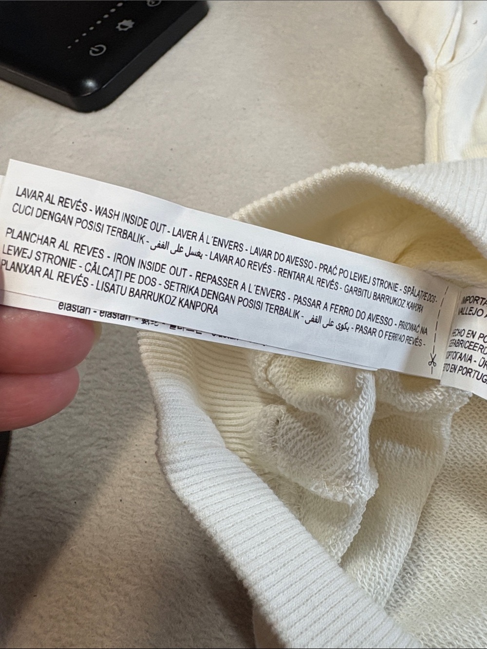 Zara Cream Crewneck Sweater with Paddington Graphic - Picture 8 of 8